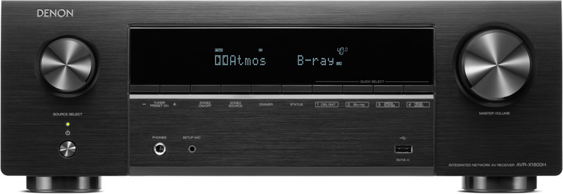 AVR-X1800H E2E1C BK_photo